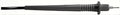 Abbatron/HH Smith, 320-103, Test Prod - 0.5 Tip - 5 Handle - Threaded Replaceable - Solderless Wiring - Black. (5 Item/s)