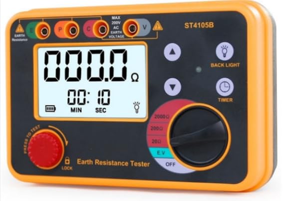 ST4105B GroundResistance Tester Digital EarthResistance Tester