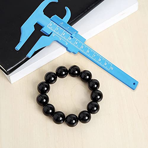 0-100mm Plastic Scale Vernier Caliper Depth Diameter Measure Ruler Gauge Wood Profile Marking Tool