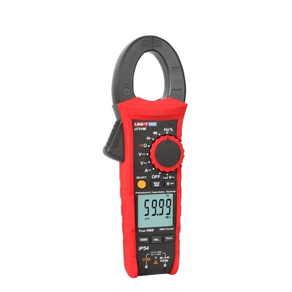 UNI-T UT219E UT219M UT219DS Digital clamp Meter 600A True RMS for Professional Electricians,HVAC/R and Motor Service Technicians(UT219E)