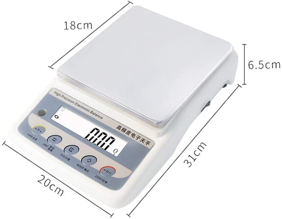 0.01g Counting Scales Electronic Analytical Balance LCD Display Precision Digital Industrial Electronic Scale for Gold Jewelry Herbs Diamond Weighing Scales,1000g/0.01g