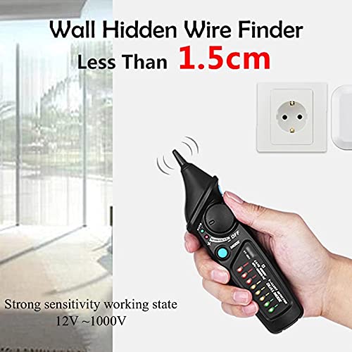 Non-Contact Voltage Detector Indicator Multimeter Smart Test Pencil Live/Phase Wire Breakpoint NCV Continuity Tester
