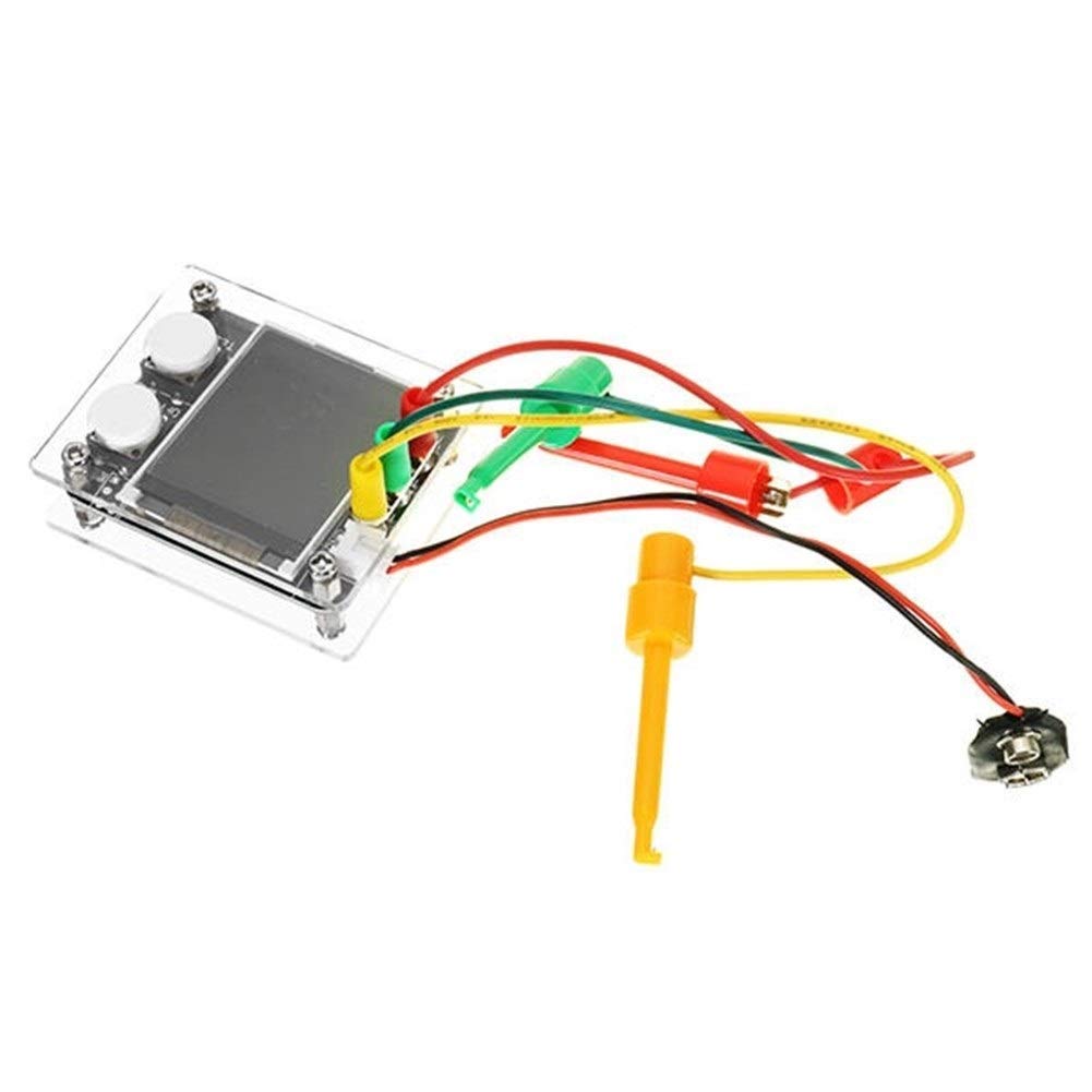 Test Module with 1.8 Inch LCD Screen MK328 Transistor Tester ATmega328 8MHz Digital Triode Capacitance ESR Meter Component