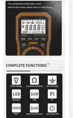 PM1508 High Precision 100GOhm Insulation Resistance Measurement Zero and LOCKfunction Meter Insulation resistanceTester