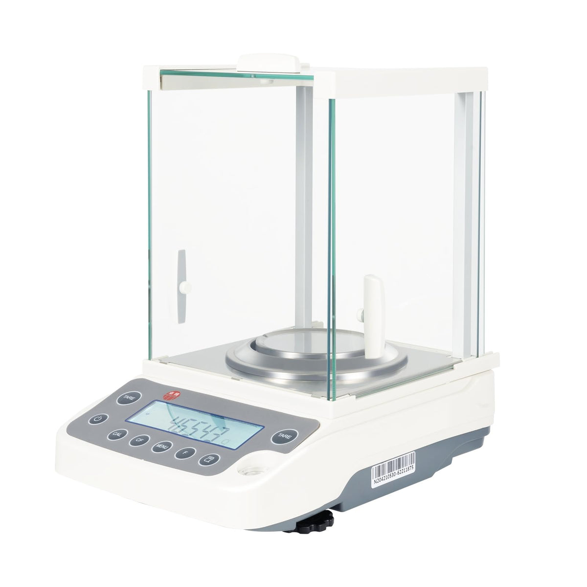 0.0001g Electronic Analytical Balance 0.26lbs Capacity Digital Scale with LCD Display & 110V Adapter 0.1mg Precision Scale for Lab, Chemical Plant, Jewelry Store