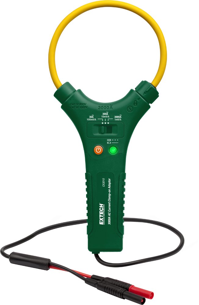 Extech CA3010-NIST Flex Clamp-On Adaptor 3000A AC with NIST