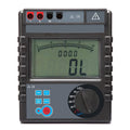 Insulation Resistance Gauge Tester Meter Megohm Meter Insulation Resistance Measurement with Insulation Resistance Range 0.1MΩ to 200GΩ for Transformers Motors Cables Electrical Equipment