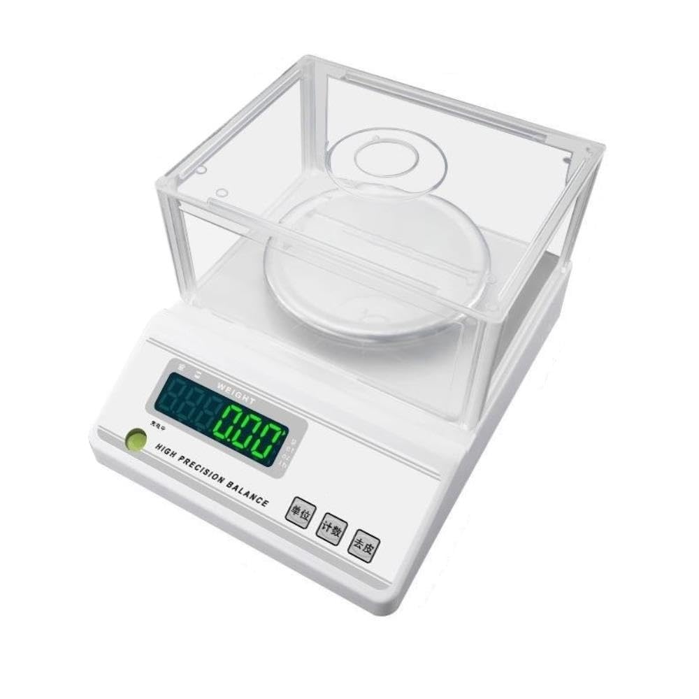 Digital Balance, 0.01g Precision Gold Lab Counting Scale