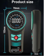 189C Portable RotaryDial Digital Multimeter VoltageCurrent Tester NCVDiode CapacitanceResistance Meter