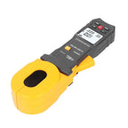 Resistance Meter, ST4100 Digital LCD Clamp Ground Resistance Meter Ground Earth Resistance Meter Tester Resistance Range 0.010~500Ω Data Storage