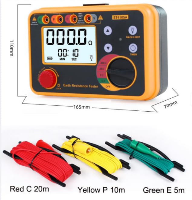ST4105B GroundResistance Tester Digital EarthResistance Tester