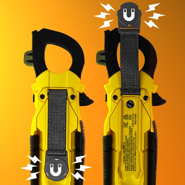 Wireless TRMS Power Clamp Meter w/ 3-Phase Rotation Tests