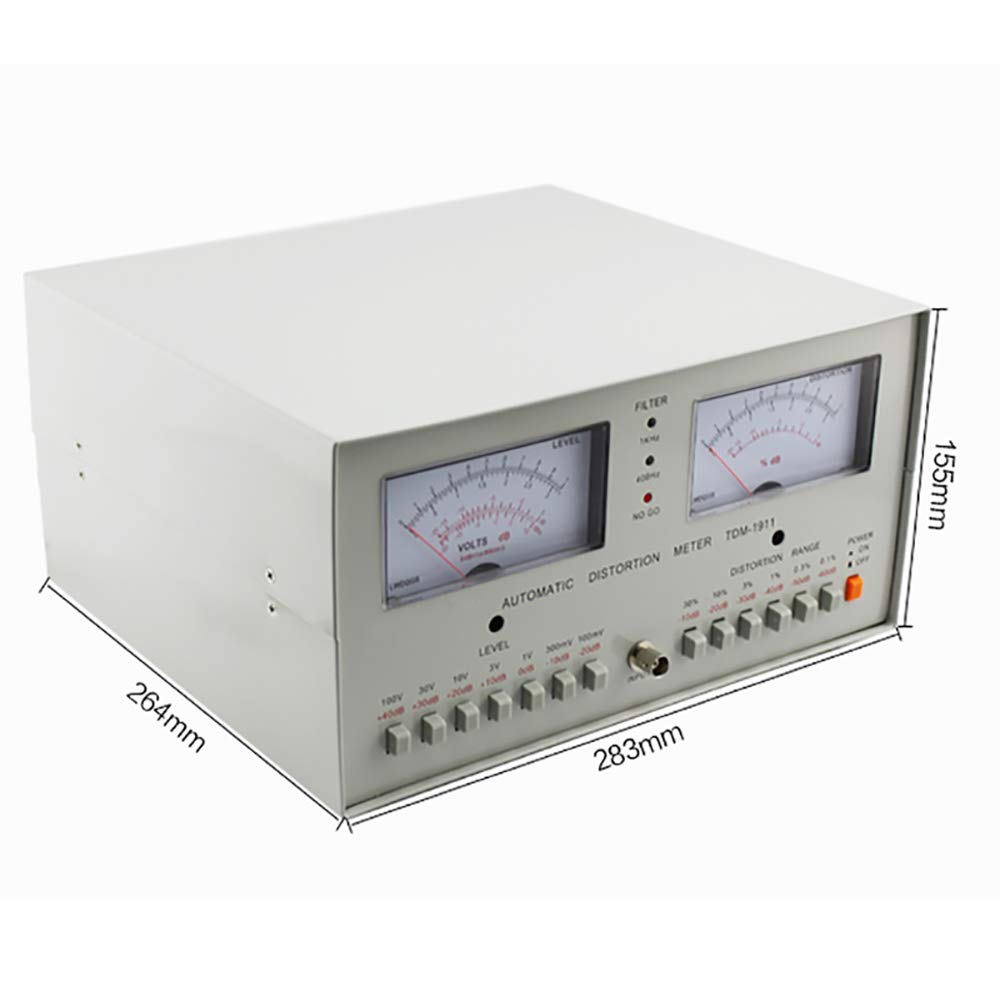TDM-1911 Automatic Distortion Meter, 0.01%-30% Automatic Distortion Meter 110V Frequency 20kHz