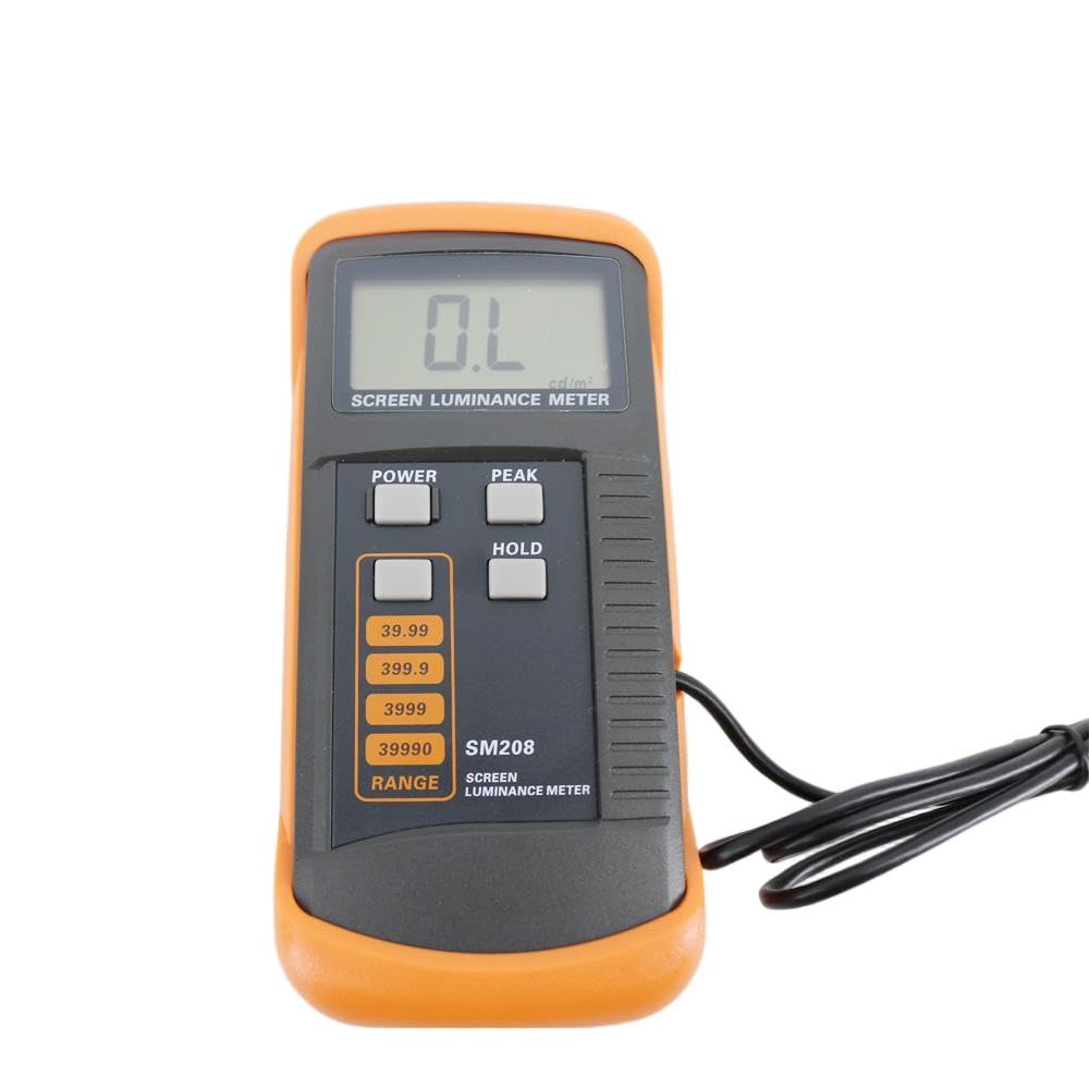 SM208 Digital Screen Brightness Meter with Measuring Range 0.01-39990cd/m2