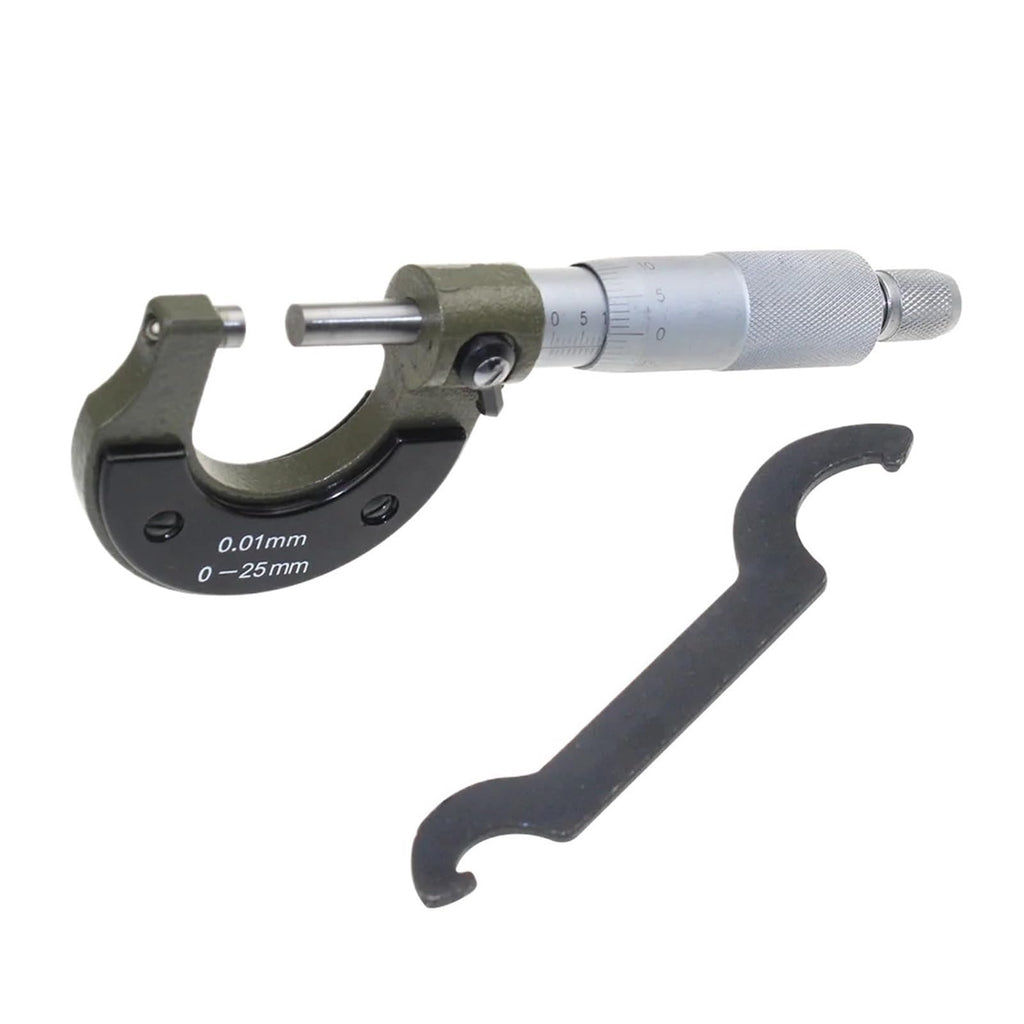 Tool Set 0-25mm 0.01mm Outside Micrometer – Vernier Caliper Measuring Tool with Box
