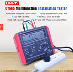 UNI-T Uni-Trend UT593 UT595 Multifunction Installation Testers Test RCD, Loop/line impedance, Earth Resistance Continuity, Insulation Resistance and AC/DC Voltage(UT595)