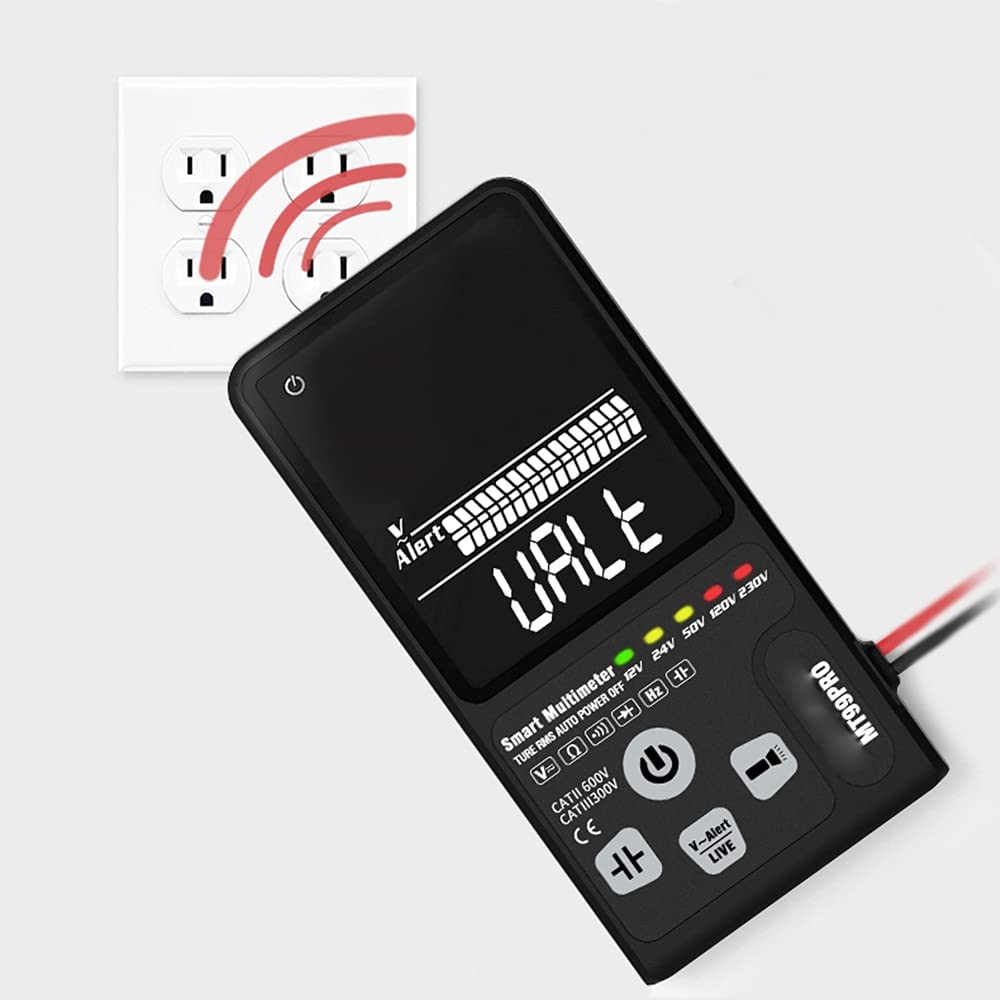 MT99PRO Fully Auto-Range Mode Voltage Detection Intelligent True RMS Multimeter Detect Indicator LCD Screen