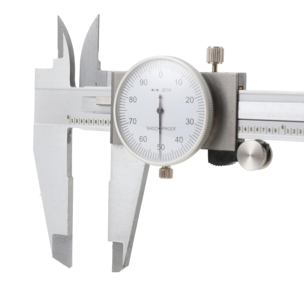 0-150mm Dial Caliper Stainless Steel Shockproof 0.001" Graduation