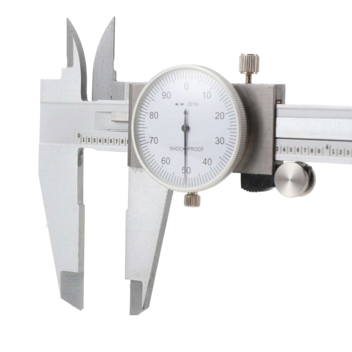 0-150mm Dial Caliper Stainless Steel Shockproof 0.001" Graduation