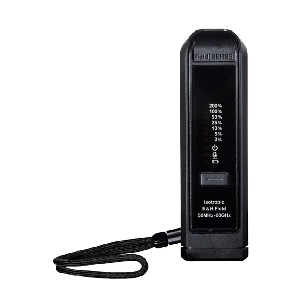 GME Supply FieldSENSE FS60 5G Personal RF Monitor - 50 MHZ 60 GHz Detects EMF Overexposure, Fall-Detect Alarm, 6 E & H Probes, Detector, Radiation Meter