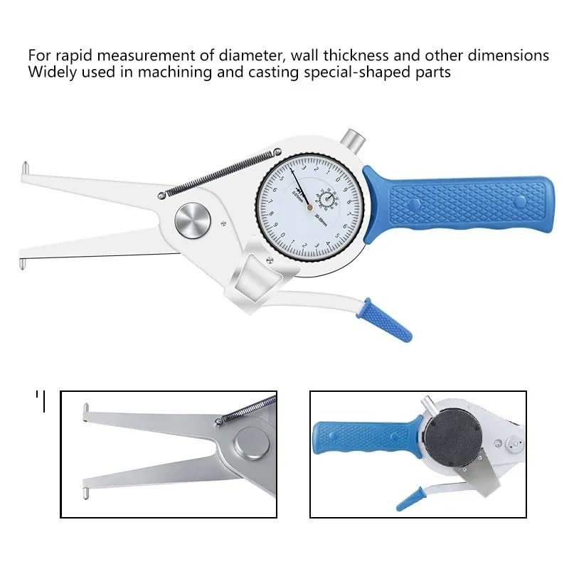0.01mm 35-55mm Gauge Internal Caliper Dial Micrometer Inside Snap for Diameter Measuring Tools