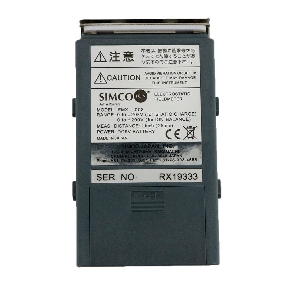 SIMCO FMX-003 Electrostatic Field Meter Electrostatic Tester ESD Test Meters FMX003