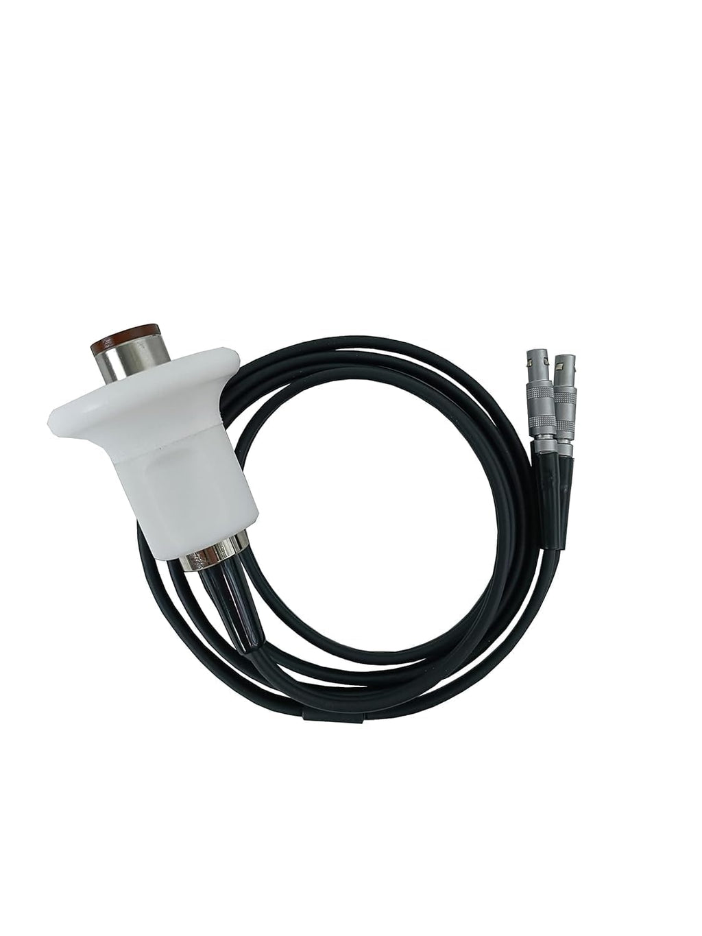Ultrasonic Thickness Gauge 5MHz High Temperature Sensor GT-12 with Max Temperature 380°C Measurement Range 4.0-80mm Suitable for UM-2, UM-2D, UM-4, UM-4D, UM-4DL, UM-5, UM-5D, UM-5DL