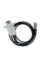 Ultrasonic Thickness Gauge 5MHz High Temperature Sensor GT-12 with Max Temperature 380°C Measurement Range 4.0-80mm Suitable for UM-2, UM-2D, UM-4, UM-4D, UM-4DL, UM-5, UM-5D, UM-5DL