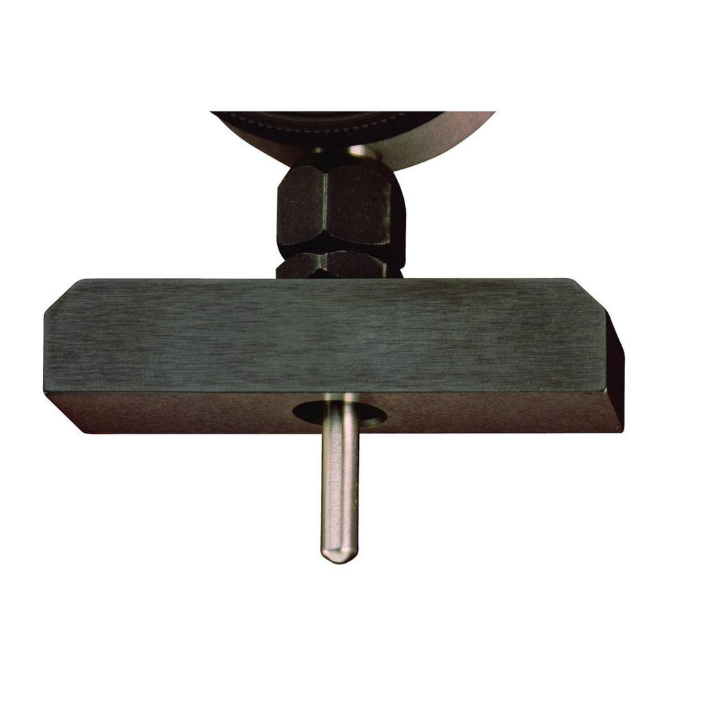 Starrett Depth Gage Base with Stem Collet, 4" Long, 3/4" Wide Base