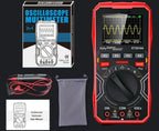 ET2010A 2 in 1 DigitalOscilloscope Multimeter 1MHz2.5MSps Laboratory OscilloscopeElectrical RepairOscilloscope