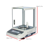 0.0001g Lab Analytical Balance,Lab Digital Electronic Analytical Balance Scale for Laboratories, Schools, Pharmacies, Jewelry Store.