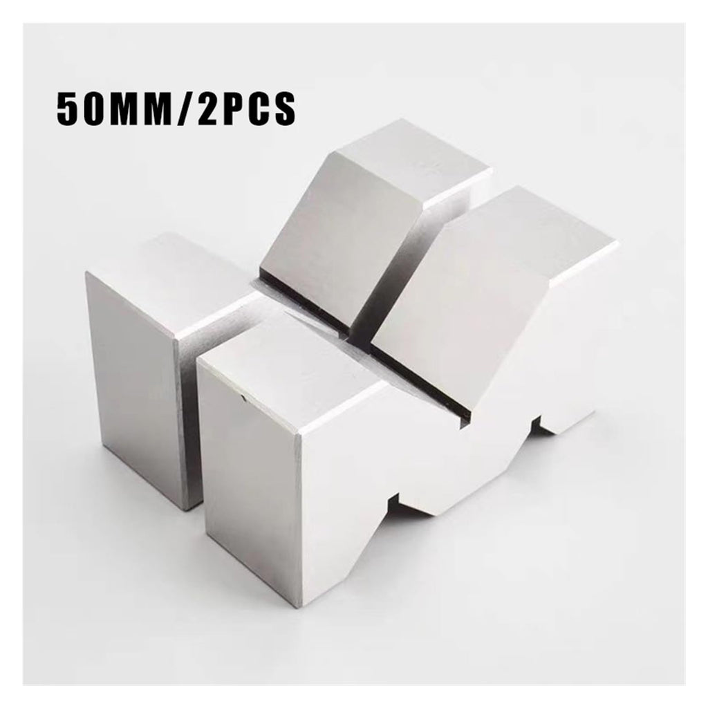 Setup s,Height Gauge, 2Pcs High Accuracy Carbon Steel M Type V- 50mm for Platform Measurement Tool, Gauge Angle, Ruler Precision Machinist for Router and Table Saw(75mm)