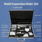 Welding Gauge Tool Kit, 13 Pcs Precision Measurement Set with Case