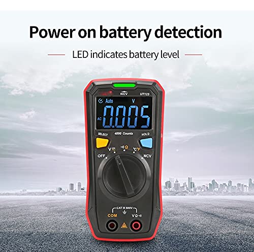 High-Definition Color Screen Automatic Range Digital Multimeter Data Retention AC and Voltmeter