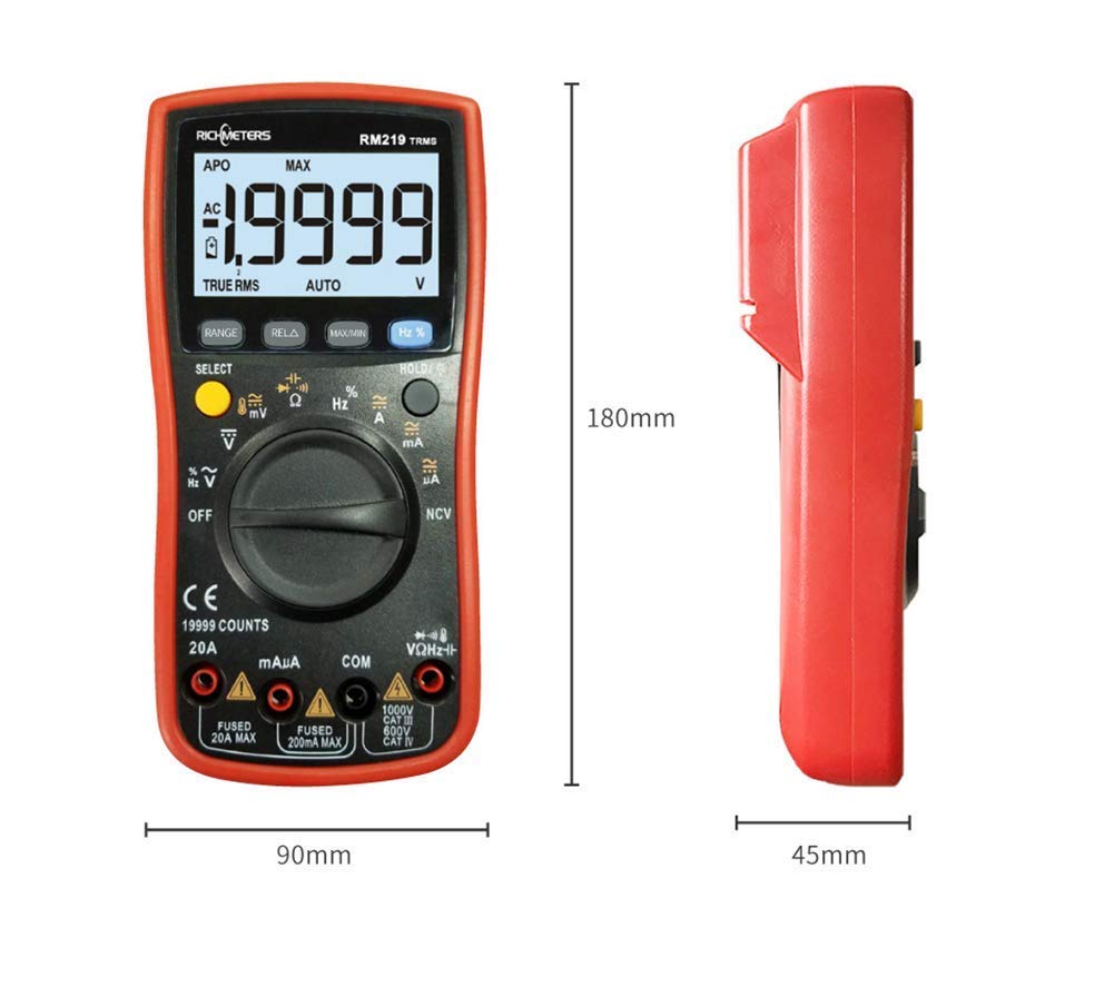 Multimeter Digital high-Precision Automatic Electrician Repair Table Four and a Half Multi-Function