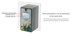 Digital Split Transmission Meter LS110A Window Tint Tester, U V 365nm, IR 940nm, Visible380-760nm, Grey