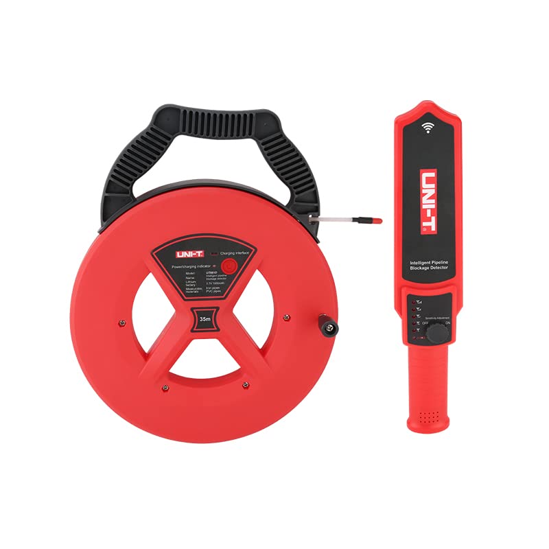 UNI-T UT661SeriesPipeline Blockage Detectors UT661C UT661D Wall Iron Pipeline Blocking Clogging Plumbers Instrument Diagnostic Tool