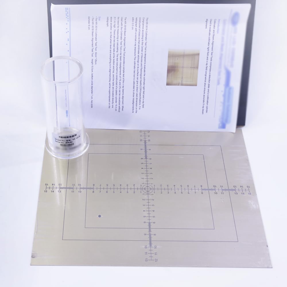 NY-101A Collimator and Beam Alignment Test Tools Brass Light Field and X-ray Field Congruence Collimator