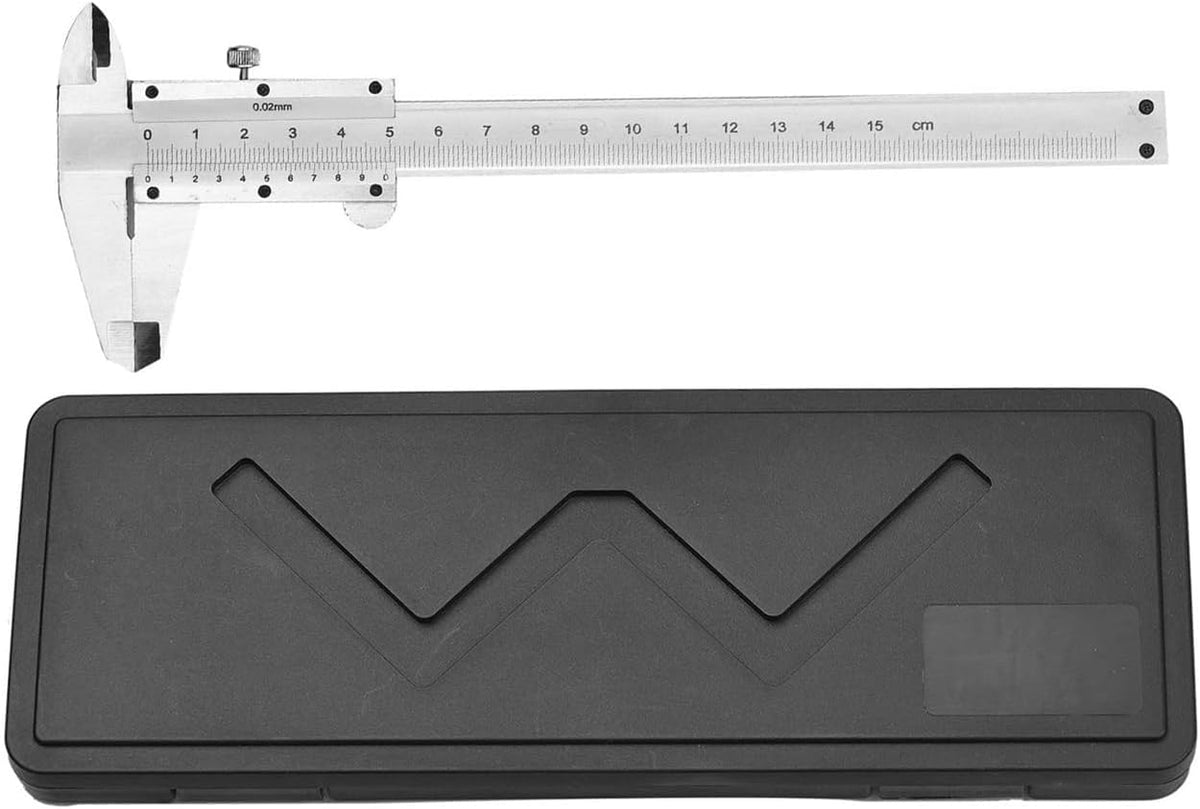 Vernier Caliper Professional Stainless Steel Vernier Caliper 0-150mm Sliding Gauge Measurement Tool Inside Outside Depth Step Micrometer