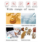 Counting Scale Scientific Gram Analytical Balance High Precision Digital Electronic Jewelry Accuracy with Adapter for Laboratory Industrial Business,Size_name-210g/0.01g