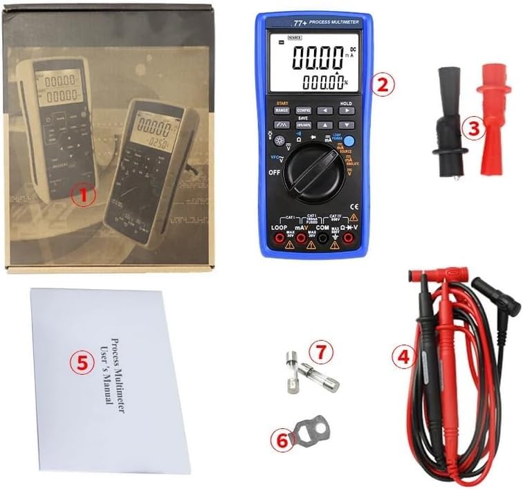 TH-78+ Process multimeter Calibrator Meter Multifunctional 4-20mA