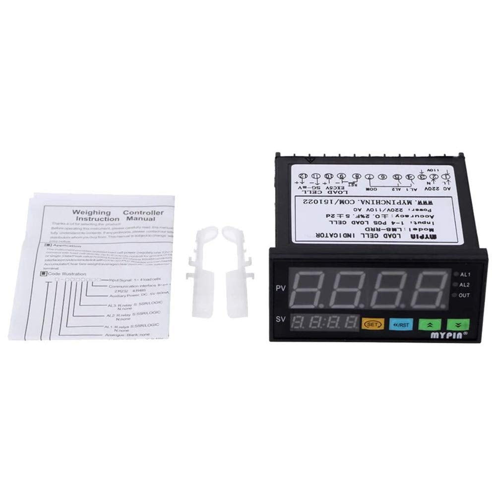 Weighing Controller Load-Cells Indicator 2 Relay Output 4 Digits