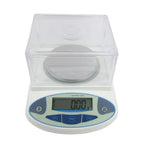 Digital Precision Electronic Scale High Laboratory Balance Scientific Weighing LCD Analytical Lab with Windshield Jewelry,500G/0.01G,2000g/0.01g