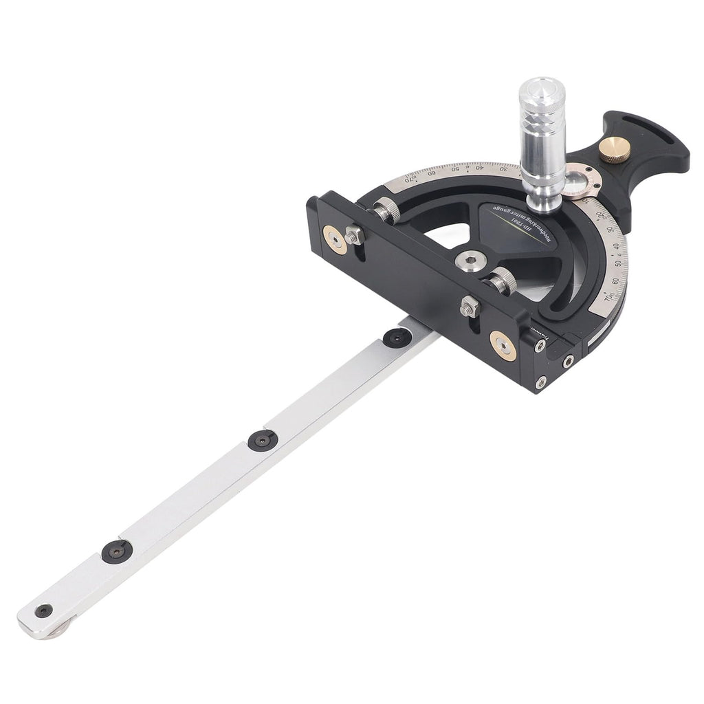 Professional Miter Gauge System Precision Angle Measurement Tool 0 70 Degree Adjustable Table Saw Accessory for Woodworking Metalworking Aluminum Alloy Construction