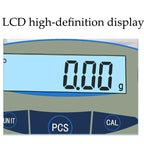 0.01G Electronic Analytical Balance Lab Scale Precision Weighing Scale Scientific Scale Jewelry Scales Kitchen Scale Balance with LCD Display for Kitchen,Store (3000G)