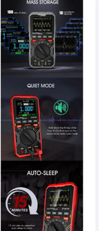 ET2010A 2 in 1 DigitalOscilloscope Multimeter 1MHz2.5MSps Laboratory OscilloscopeElectrical RepairOscilloscope