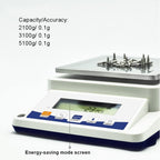 Counting Scale Lab Analytical Precision Balance 0.1 Gram Scale Electronic Balance Jewelry Scale Kitchen Precision Weighing Ac/Dc Adapter Scales