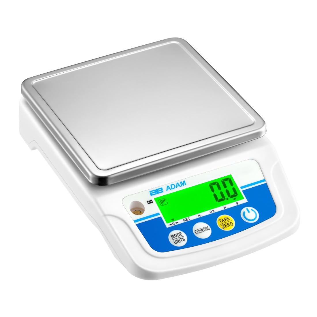 Adam Equipment - Digital Scales CBX Compact Balances - Capacity: 1200g, Readability: 0.1g Model: CBX 1201