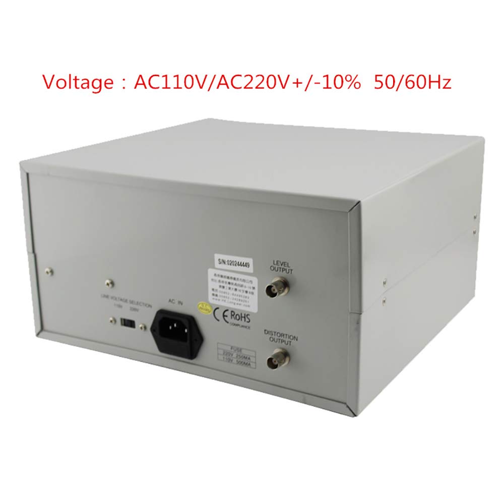 TDM-1911 Automatic Distortion Meter, 0.01%-30% Automatic Distortion Meter 110V Frequency 20kHz