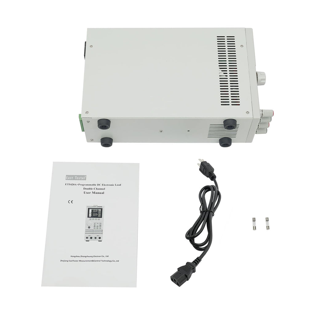 Electronic Load Tester ET5420A+ 400W Programmable DC Load Testers, Dual Channel 0-150V 0-20A×2 Battery Capacity Tester with CC/CV/CR/CP Mode